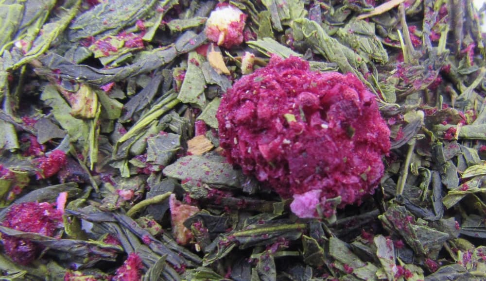 Spiced Blackberry Compote Green Tea