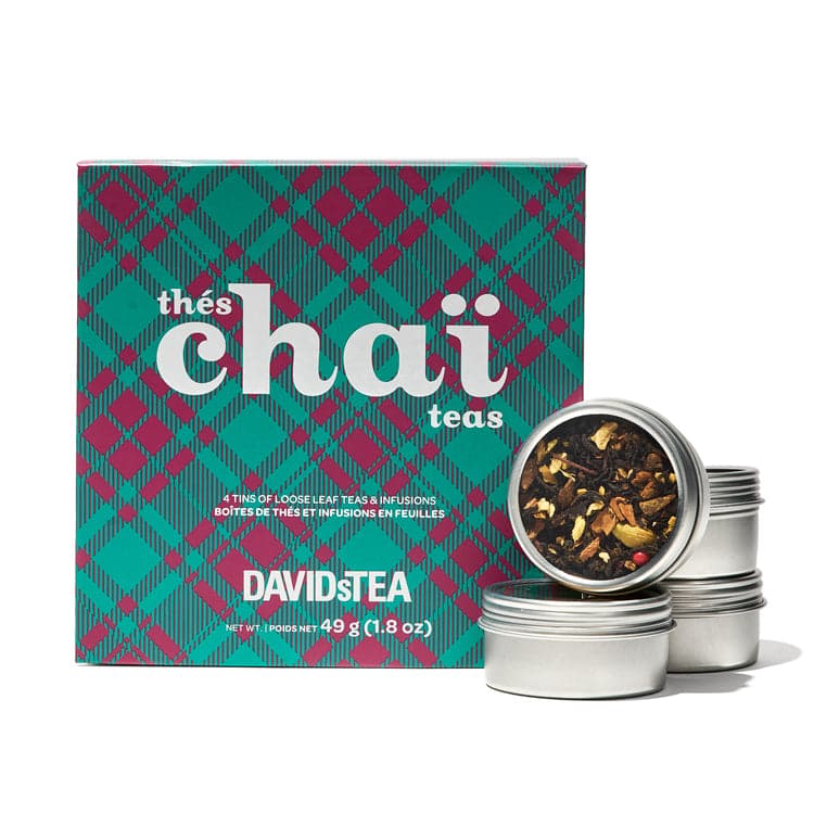 Chai Teas 4 Tea Sampler