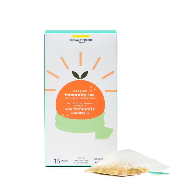Organic Immunity SOS Tea Pack of 15 Sachets