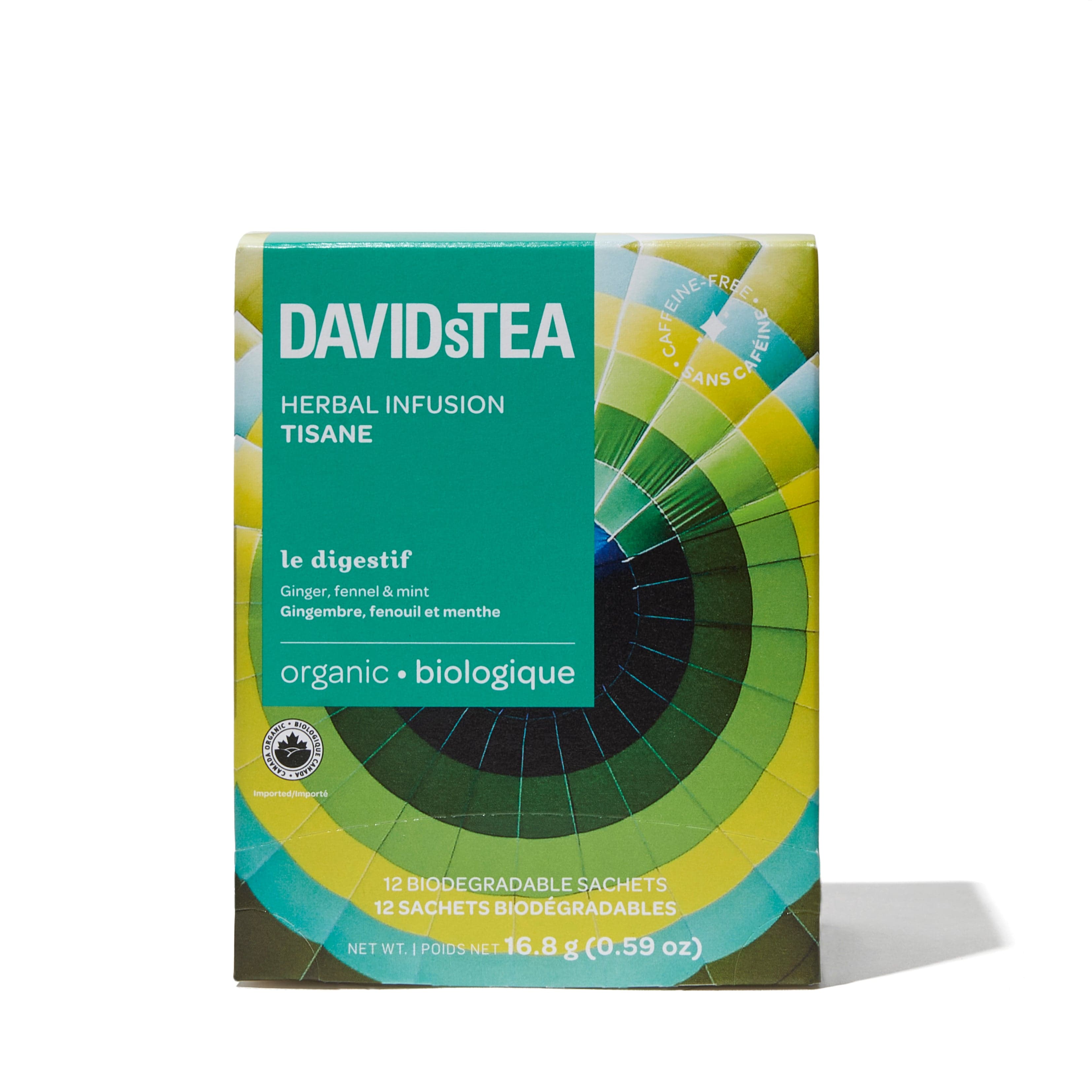 Organic Le Digestif Tea Pack of 12 Sachets