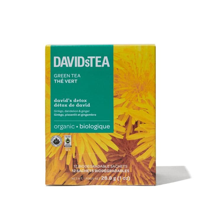 Organic David's Detox Tea Pack of 12 Sachets