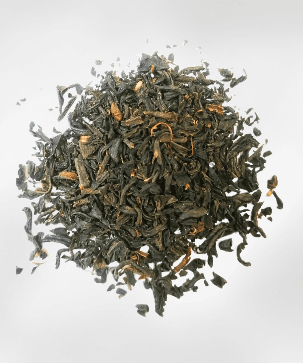 Showa Dream black tea loose leaves close-up