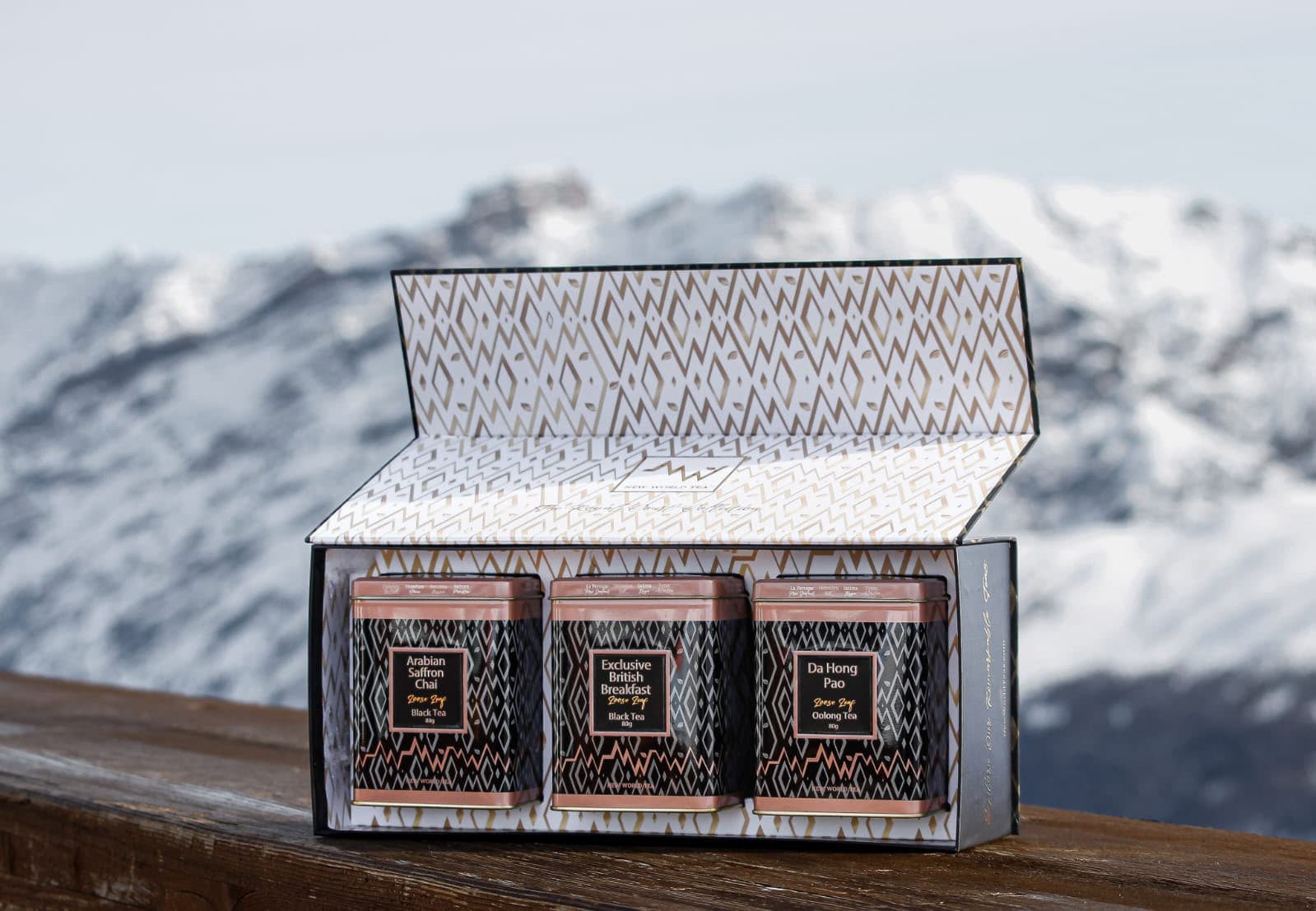 The Royal Court Collection - A trio of divine luxury tea caddies