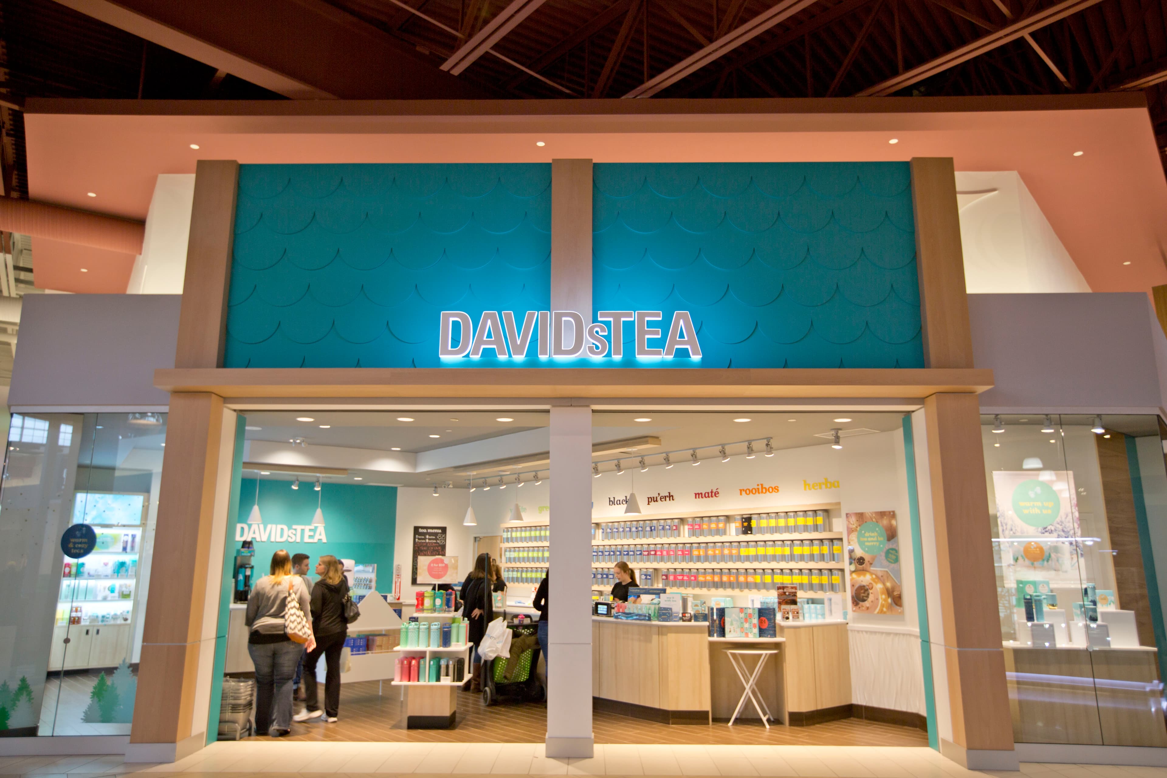 DAVIDsTEA hero image